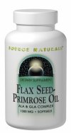 Source Naturals Flax Seed-Primrose Oil 1300 mg 180 softgel