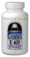 Source Naturals Gamma E 400 Complex 400 mg 120 softgel