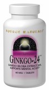 Source Naturals Ginkgo-24 40 mg 30 tablet
