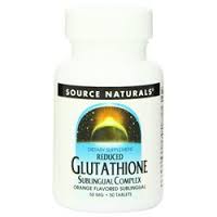Source Naturals Reduced Glutathione Complex 50 mg Orange 50 lozenge