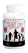 Source Naturals Kids D-3 400 IU Black Cherry 100 fast melt
