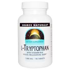 Source Naturals L-Tryptophan with Vitamin B-6 1000 mg 90 tablet
