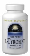 Source Naturals L-Tyrosine 500 mg 100 tablet