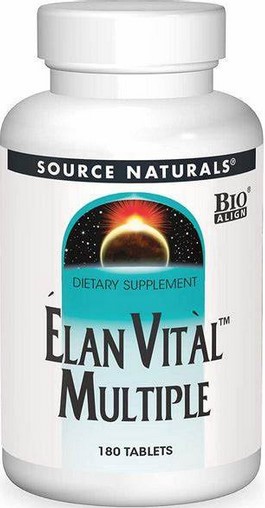 Source Naturals Elan Vital Multiple 180 tablet