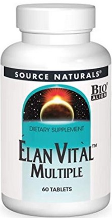 Source Naturals Elan Vital Multiple 60 tablet
