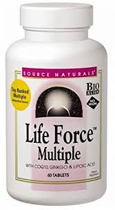 Source Naturals Life Force Multiple, No Iron, Natureware 180 tablet