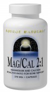 Source Naturals Mag/Cal 2:1 370 mg 180 capsule