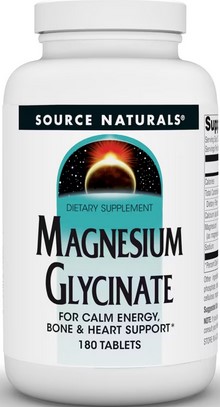 Source Naturals Magnesium Glycinate 180 tablet