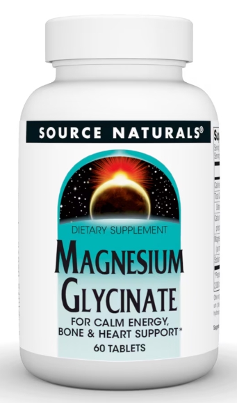 Source Naturals Magnesium Glycinate 60 tablet