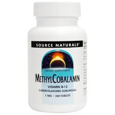 Source Naturals MethylCobalamin 1 mg Cherry 240 lozenge
