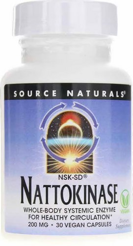 Source Naturals Nattokinase, NSK-SD 200 mg 30 capvegi