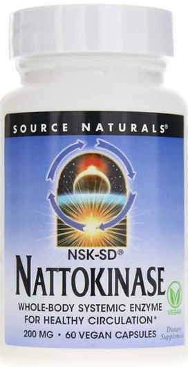 Source Naturals Nattokinase, NSK-SD 200 mg 60 capvegi