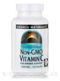 Source Naturals Non-GMO Vitamin C 1000 mg 120 tablet