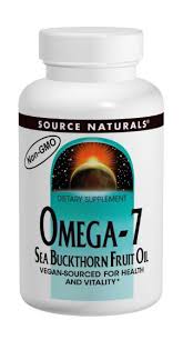 Source Naturals Omega-7 Sea Buckthorn Fruit Oil 120 softgel