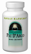 Source Naturals Pau D'Arco 500 mg 250 tablet