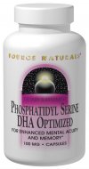 Source Naturals Phosphatidyl Serine/DHA Optimized 60 cap vegi