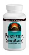 Source Naturals Phosphatidyl Serine Matrix 500 mg 30 softgel