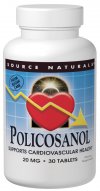 Source Naturals Policosanol 20 mg 60 tablet