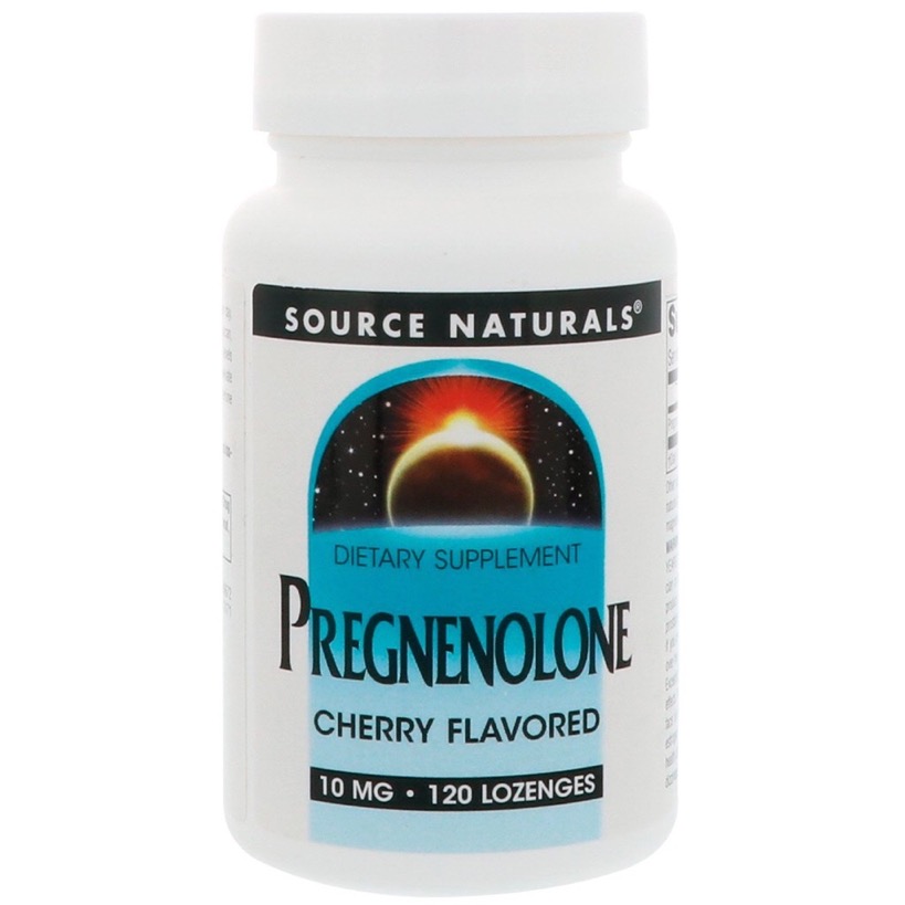 Source Naturals Pregnenolone 10 mg Cherry 120 lozenge-OUT OF STOCK