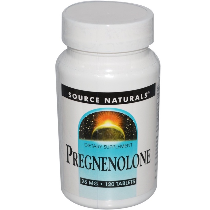 Source Naturals Pregnenolone 25 mg 120 tablet