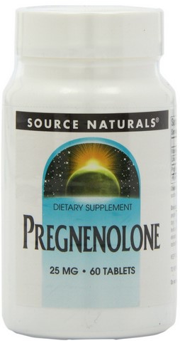 Source Naturals Pregnenolone 25 mg 60 tablet