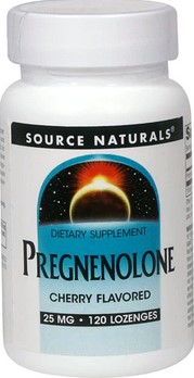 Source Naturals Pregnenolone 25 mg Cherry 120 lozenge