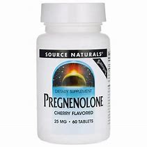 Source Naturals Pregnenolone 25 mg Cherry 60 lozenge