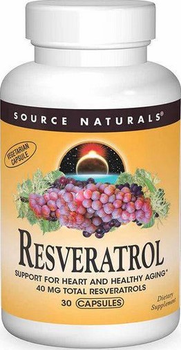 Source Naturals Resveratrol 40 mg 30 capsule