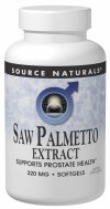 Source Naturals Saw Palmetto Extract 160 mg 60 softgel