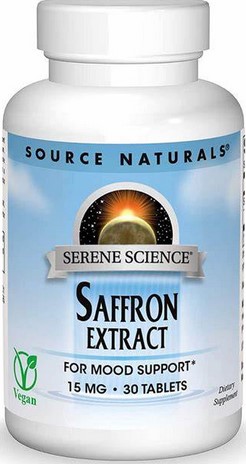 Source Naturals Serene Science Saffron Extract 15 mg 30 tablet