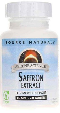 Source Naturals Serene Science Saffron Extract 15 mg 60 tablet
