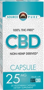 Source Naturals SourcePure CBD 25 mg 30 capvegi-UNAVAILABLE