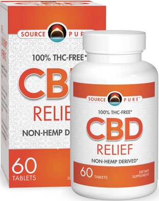 Source Naturals SourcePure CBD Relief 60 tablet-UNAVAILABLE