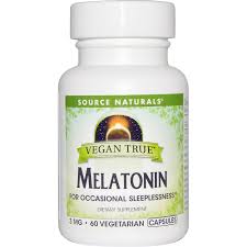 Source Naturals Vegan True Melatonin 3 mg 60 capvegi