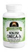 Source Naturals Vegan True Non-Fish Omega-3s 300 mg 30 softgel