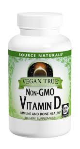 Source Naturals Vegan True Non-GMO Vitamin D 1000 IU 120 tablet