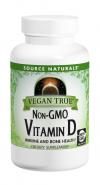 Source Naturals Vegan True Non-GMO Vitamin D 1000 IU 30 tablet