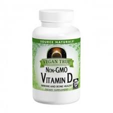 Source Naturals Vegan True Non-GMO Vitamin D 1000 IU 60 tablet-OUT OF STOCK