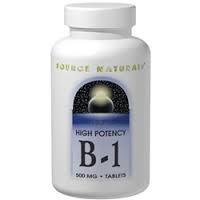 Source Naturals B-1, High Potency 500 mg 100 tablet