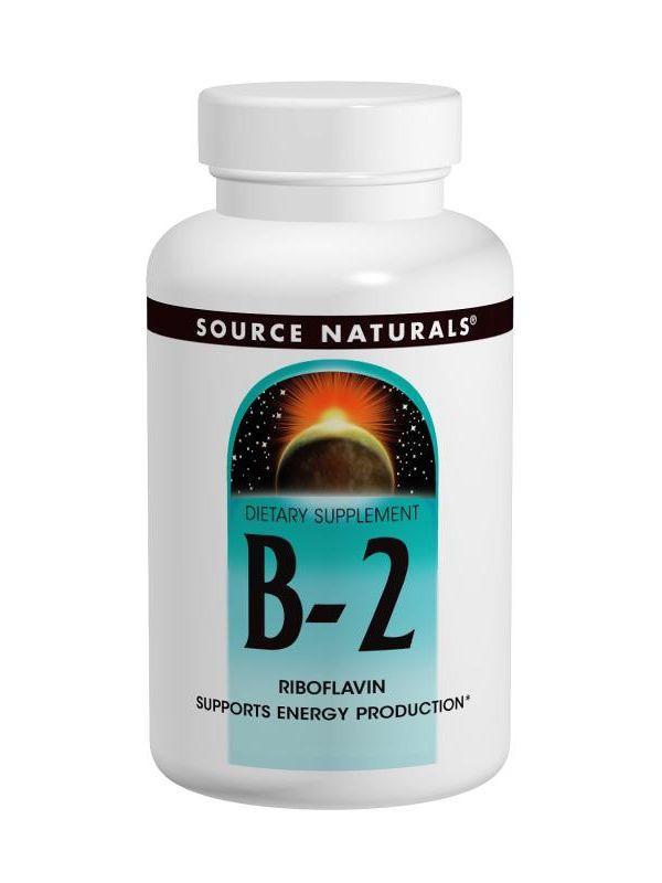 Source Naturals Vitamin B-2 100 mg 250 tablet-OUT OF STOCK