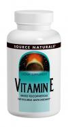 Source Naturals Vitamin E 400 IU, d-alpha Tocopherol 50 softgel