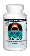 Source Naturals Vitamin K2 + D3 30 tablet