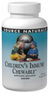 Source Naturals Wellness Children's Immune Chewable Berry 120 wafer