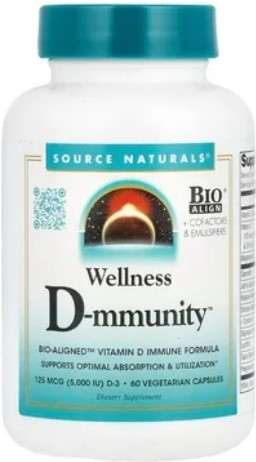 Source Naturals Wellness D-mmunity 60 capvegi