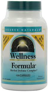 Source Naturals Wellness Formula, (CA Formula) 120 capsule
