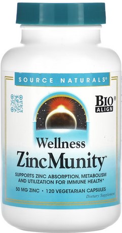Source Naturals Wellness ZincMunity 120 capvegi