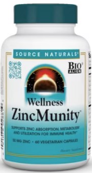 Source Naturals Wellness ZincMunity 60 capvegi
