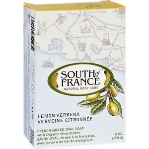 South of France Bar Soap Oval Lemon Verbena 6 oz-OUT OF STOCK