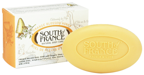 South of France Bar Soap Oval Orange Blossom Honey 6 oz-OUT OF STOCK