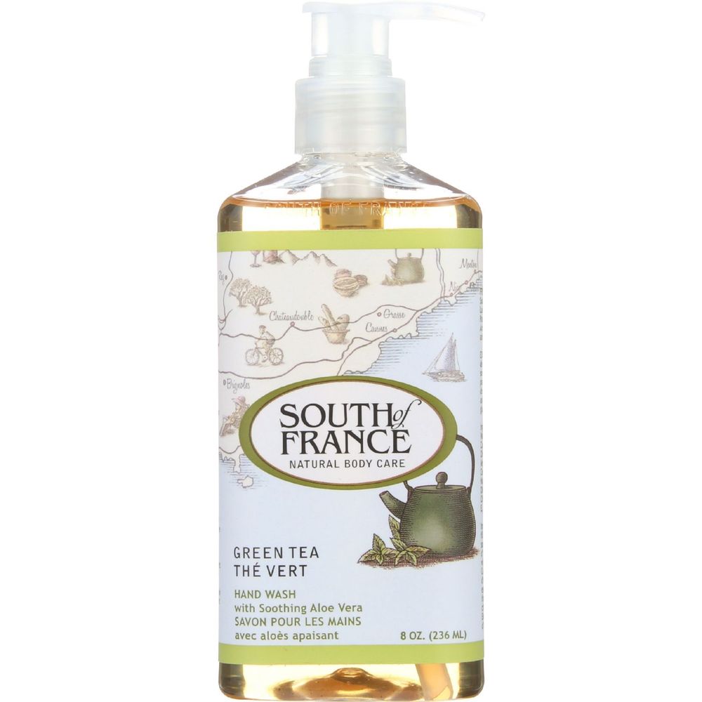 South of France Hand Wash Liquid Green Tea 8 oz